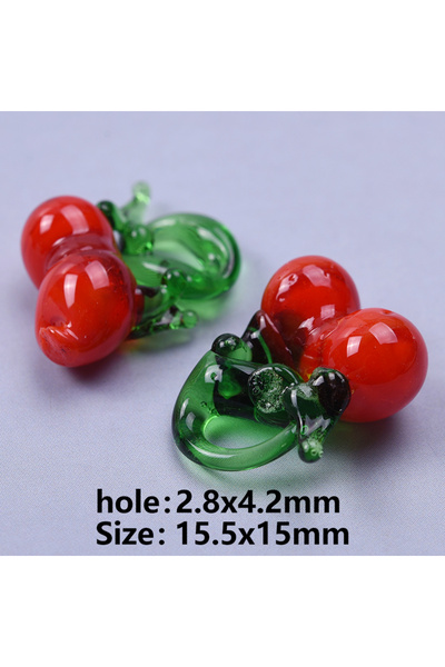 Choice 21894 10pcs Fashion New 3D Cherry/Strawberry/Chili Charm Pendant Jewel...