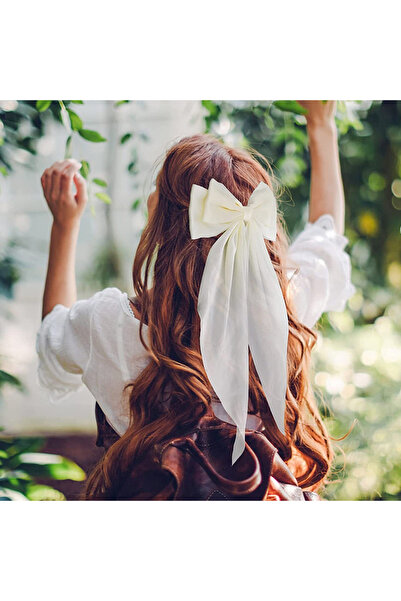 Choice 02 Korean Bowknot Hairpin Woman Girl Satin Ribbon Barrette Sweet Bow B...