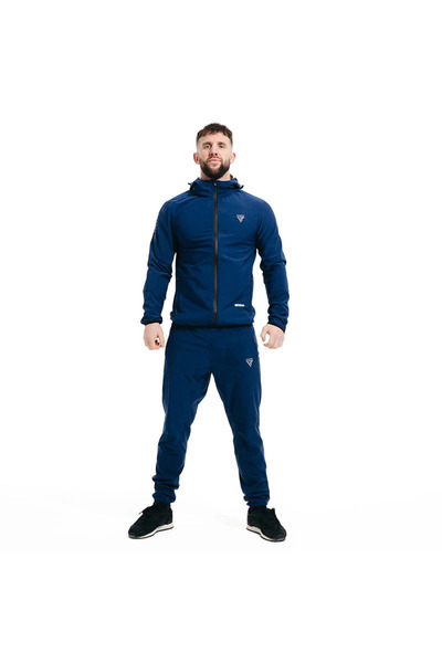 RDX Men's sauna suit, H2 NAVY, Blue/dark, L