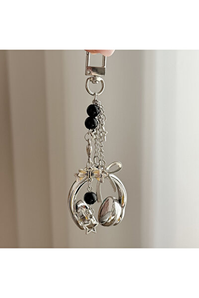 Choice حقيبة سماعات موسيقية مع سلسلة مفاتيح وسلسلة هاتف - حقيبة سماعات، هاتف ...