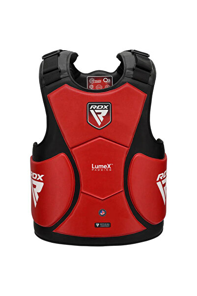 RDX APEX Coach body protector, Red, plain