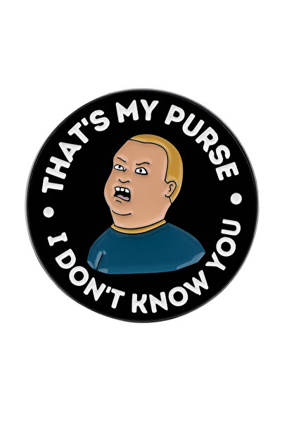 Choice 3 "هذه حقيبتي، لا أعرفك!" بروشات نسائية كرتونية مطلية بالمينا، شارة مع...