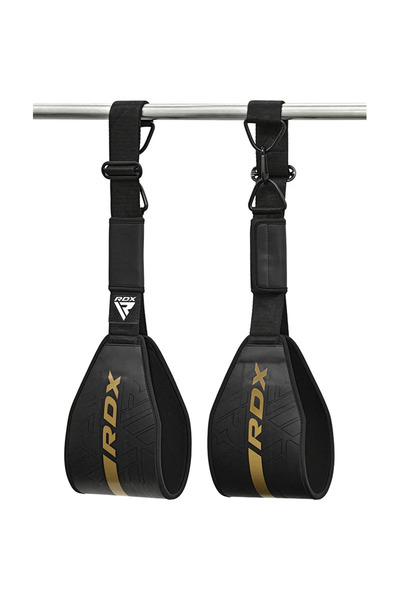 RDX Gym belts F6 KARA, gold, plain