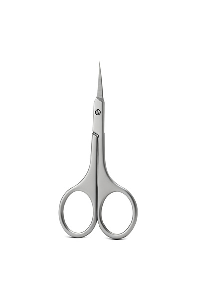 Choice4 مقص أظافر فضي - قطعة واحدة، شفرة منحنية دقيقة من الفولاذ المقاوم للصد...