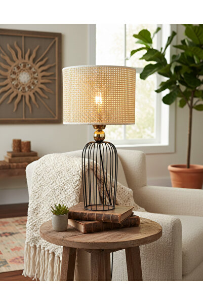 Decodelight Siyah Yüksek Silindir Tel Ayaklı Gold Toplu Silindir Hazeran Şapk...