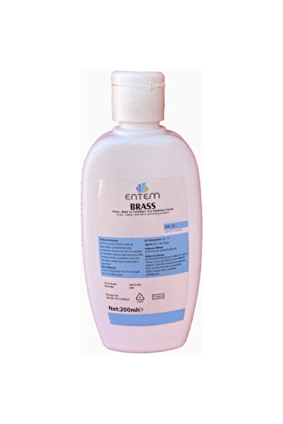 ENTEM Brass Pirinç, Bakır, Gümüş Parlatıcı 250 ml