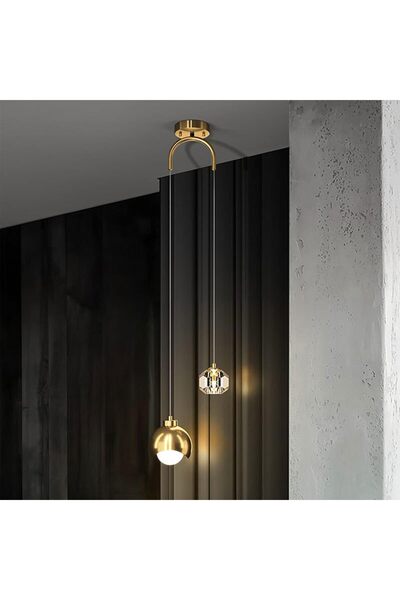 Sumkyle Modern Chandelier Adjustable with Three Lighting Modes, Height Adjust...