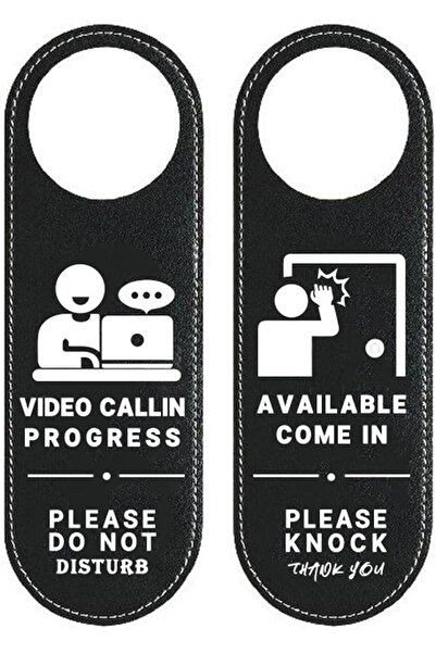 Arabest Do Not Disturb Door Hanger Sign Premium Tag for Offices and Hotels Do...