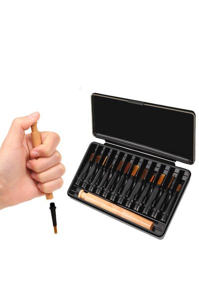 Venalisa 12 Uçlu Tak Çıkar Tırnak Fırçası Jel - Nail Art