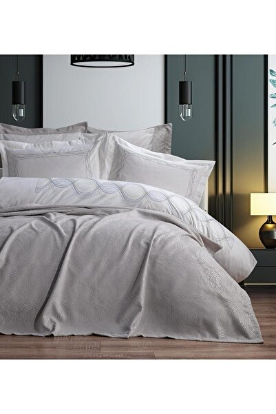 Bella Home Aren 7 Parça Gelin & Çeyiz Seti – %100 Pamuk - Orijinal Kutulu - Bej