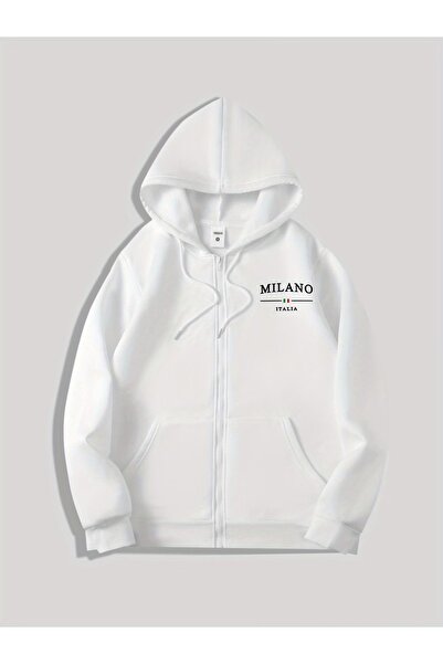 ship master cu imprimeu Hanorac unisex cu supradimensionat fermoare – bumbac ...