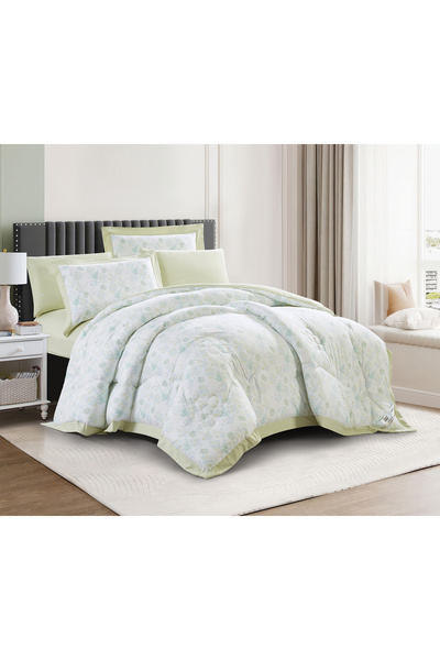 Doona 4Pcs Single Comforter Set – Fits 140×200cm Bed Reversible Printed with ...