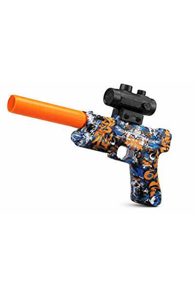 Generic مسدس كرات الجل الكهربائي للأطفال، لعبة إطلاق نار أوتوماتيكية مع خرز م...