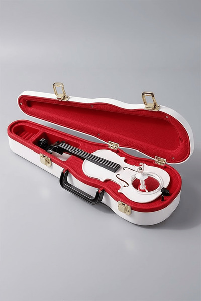 TAKIŞTIR Dekoratif Dans Eden Balerinli Keman Müzik Kutusu