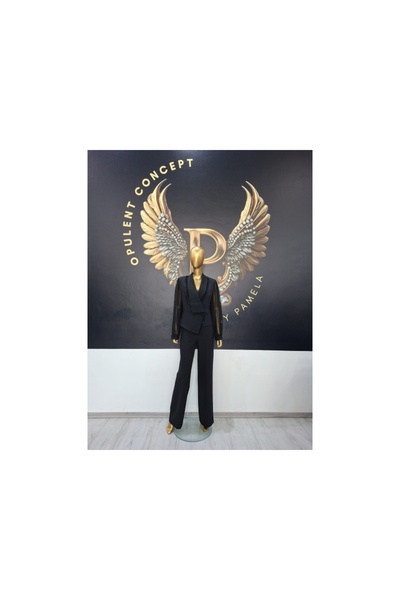 OEM BEATRICE BLACK SUIT - BLACK, 44