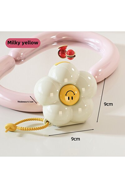 Choice صندوق تخزين مجوهرات أبيض صغير محمول للسفر، مناسب للأقراط والقلائد، مزو...