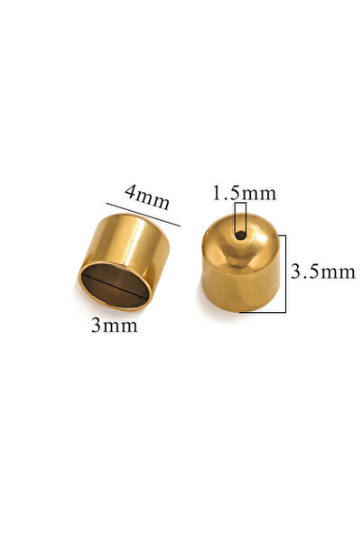 Choice Z1917G3 20pcs Stainless Steel Leather Cords Bracelets Buckle Finding E...