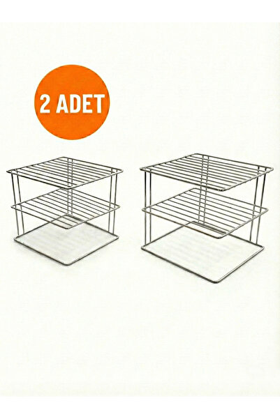 Tidy Home 3 katlı Tabaklık Dolap içi Düzenleyici Organizer Tezgah Banyo Tabak...