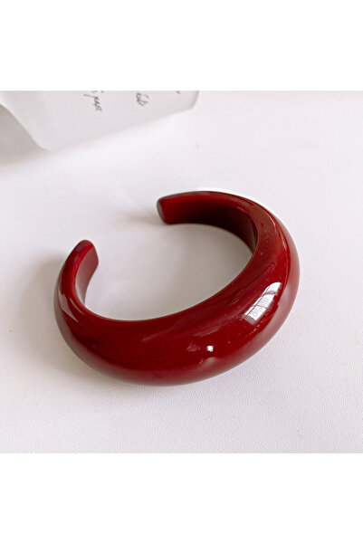 Choice Bangle style3 Boho Acrylic Open Bangles for Women Punk Geometric Resin...