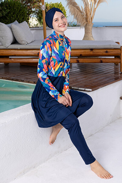 ROZAMAY Μακρυμάνικο μαγιό χιτζάμπ Ruby Lycra 3107