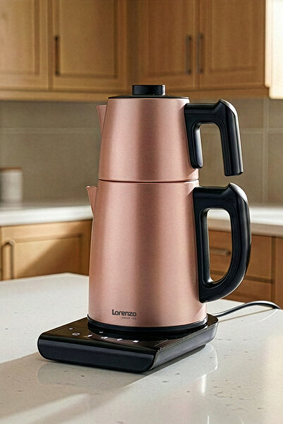 Lorenzo SmartTea 5 in 1 Konuşan Çelik Çay Makinesi Kettle Su Isıtıcısı Rosie