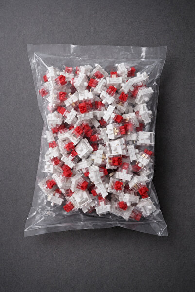 RENKLİ SOKAK Mekanik Klavye Red Switch Yedek Tuş 10 Adet