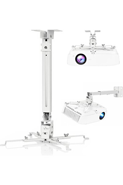 Arabest Adjustable Projector Ceiling/Wall Mount - Universal Bracket for Proje...