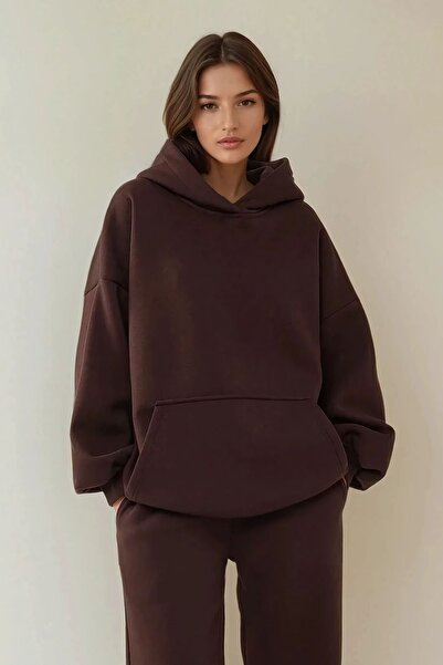 Hiccup Hanorac tricotat cu guler rotund și croială lejeră