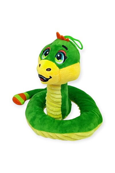 Vardem Plush Cute Animals 35 cm - Green Rattlesnake