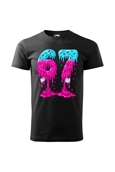 Malfini Tricou personalizat, "Six Seven", Negru, Marime 2XL, Model #10