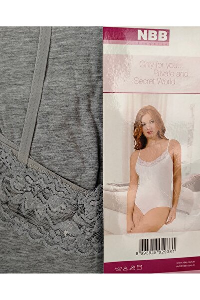 NBB ÇıtÇıtlı İp Askı Atlet Dantelli