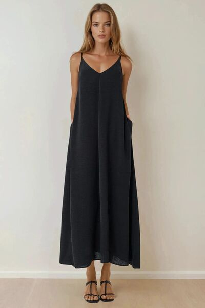 Hiccup Maxi šaty s výstřihem do V