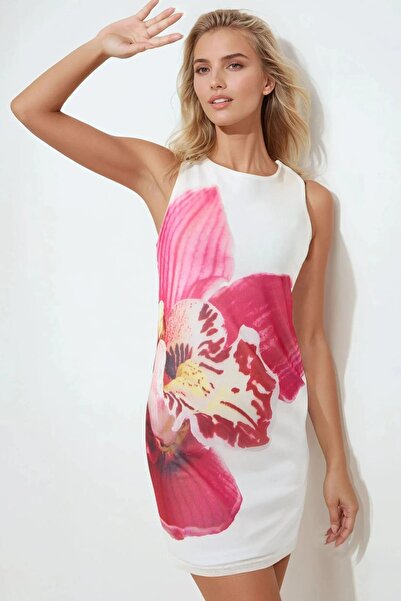 Hiccup Rochie mini mulată cu model floral