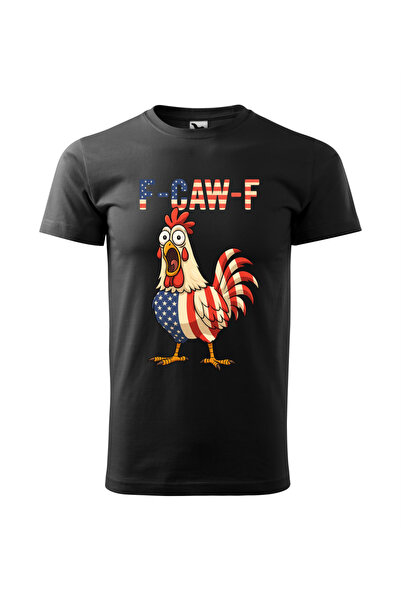 Malfini Tricou personalizat, "F CAW F", Negru, Marime M, Model #35