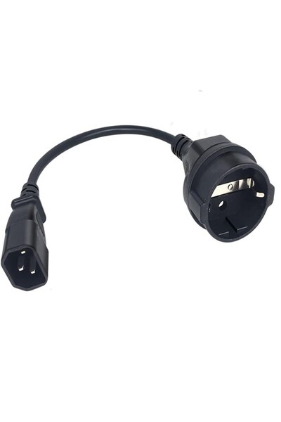 PrimeX Plus PrimeX PX-C14-05 SCHUKO, 0.50 Metre 3x1mm UPS/PSU SCHUKO Çevirici...
