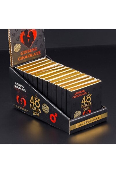 afsanny 48 Hours Gold Ginseng Çikolata veya hilti çikolata 12'li