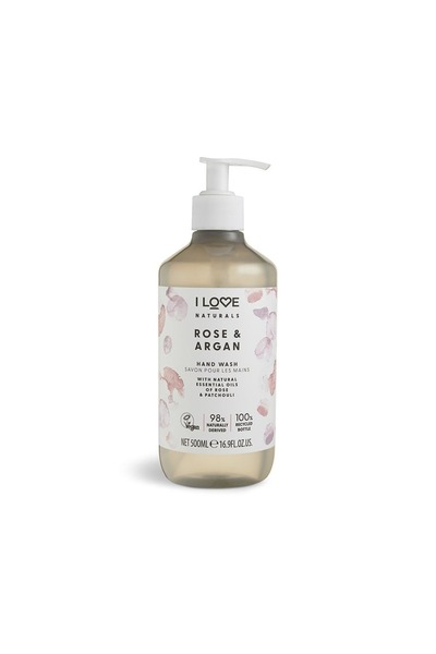 Dove I Love, Naturals Collection, Rose & Argan, Liquid Soap, For Hands, 500 ml