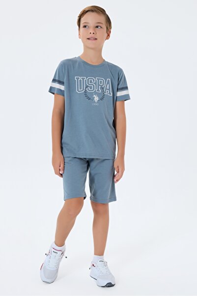 U.S. Polo Assn. U.S. Polo Assn Licensed Boys' Top and Bottom Set