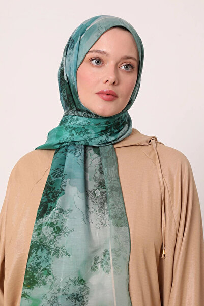 LuvenSara Silk Elite Shawl-Light Green