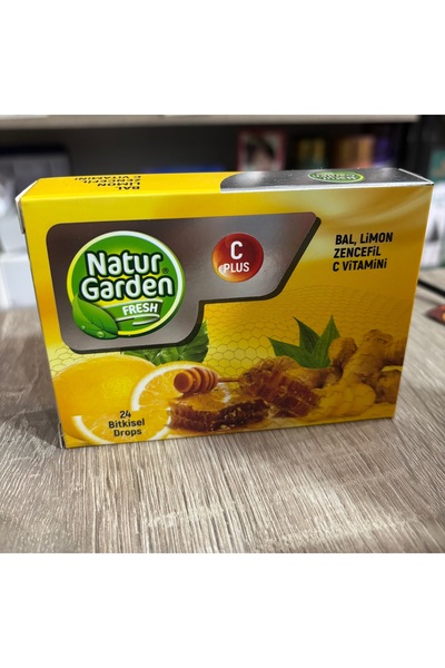 Zencefilli ballı drops