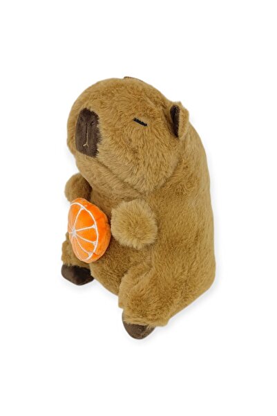 Vardem حيوانات قطيفة لطيفة 25 سم - كابيبارا برتقالية