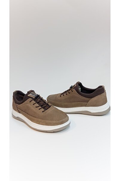 Voyager Men's Casual Shoes Genuine Leather Rubber Sole Lace-Up Orthopedic Com...