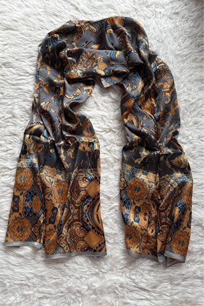 cember İTHAL VUAL İPEK ŞAL ETNİK DESEN