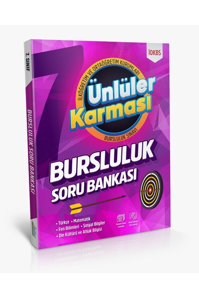 Ünlüler Karması 7. SINIF İOKBS BURSLULUK TÜM DERSLER SORU BANKASI