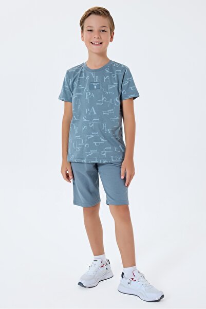 U.S. Polo Assn. U.S. Polo Assn Licensed Boys' Top and Bottom Set