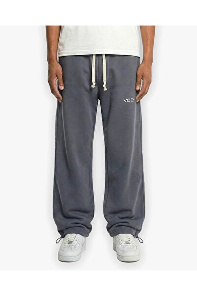 VOE Kışlık Ayarlanabilir Paça Oversize Baggy Fit Unisex Eşofman Altı