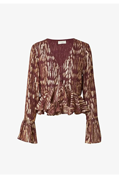 GUIDO MARIA KRETSCHMER Elegant Blouse Elfi Metallic Thread –