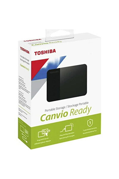 Toshiba 1TB CANVIO READY 2.5" USB 3.0 HDTP310EK3AA