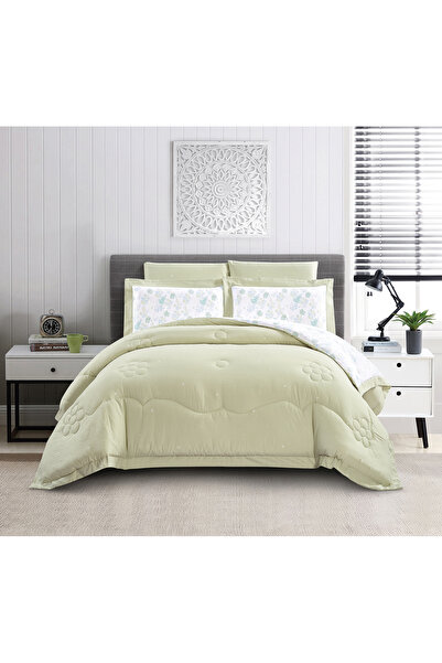 Doona 6Pcs King Comforter Set – Fits 200×200cm Bed Reversible Printed with So...