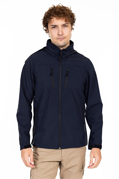 Akıncılar Outdoor Akn 01 Softshell Jacket Dark Blue